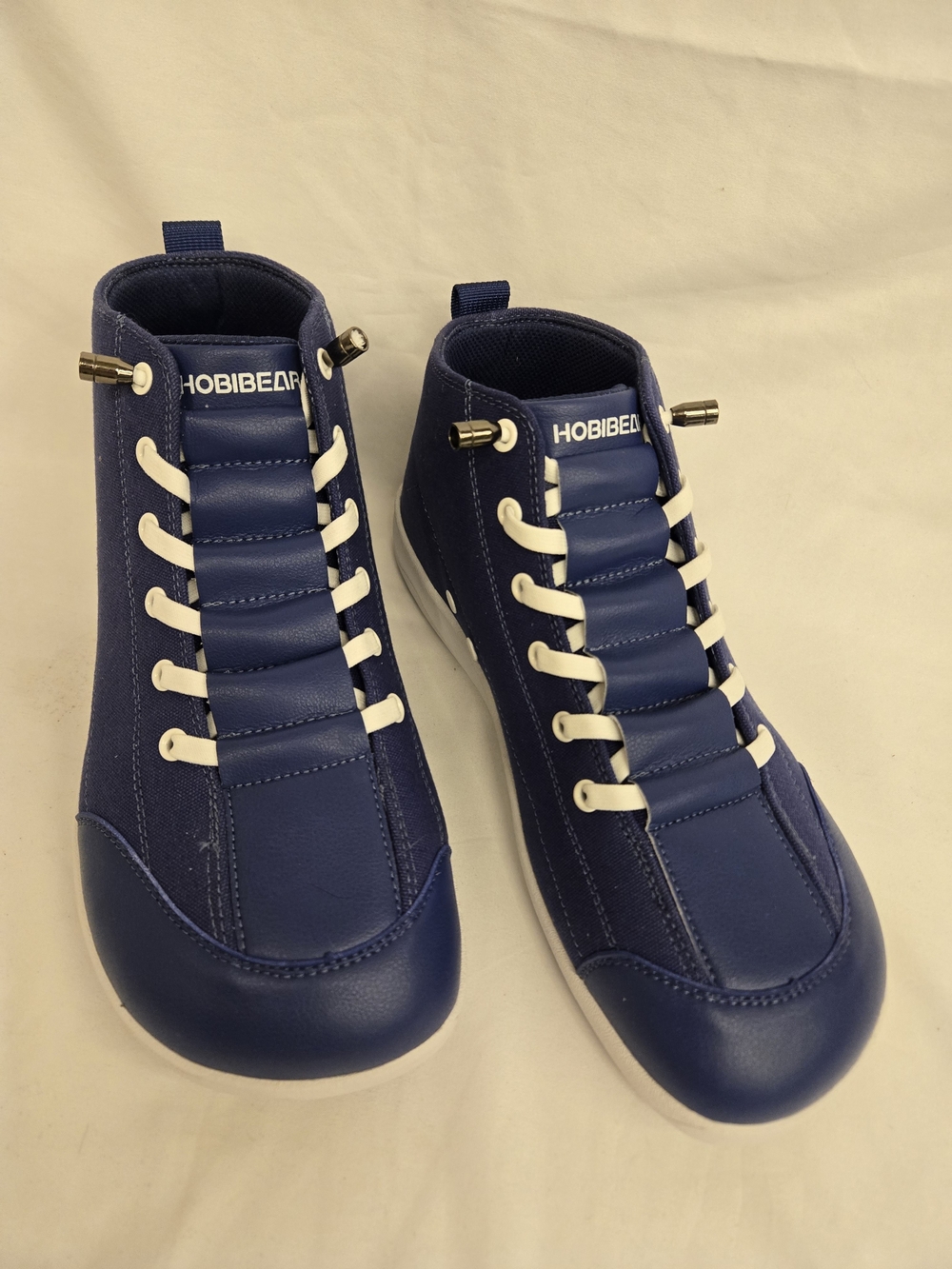 Hobibear Men’s Navy Athletic High-Top Sneakers